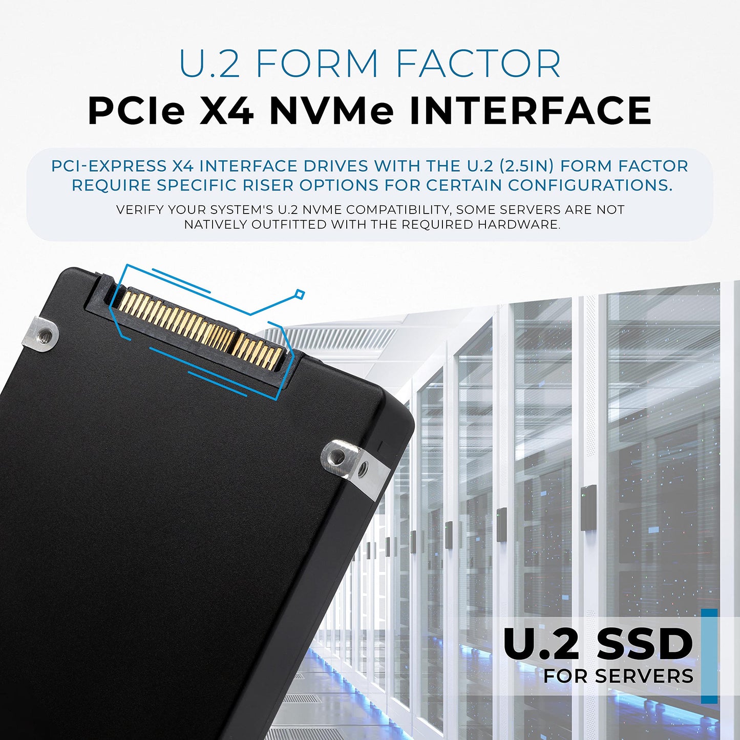 Water Panther 15.36TB SAS 24Gb/s 2.5" SSD for Dell PowerEdge Servers | Enterprise Drive in 13G Tray