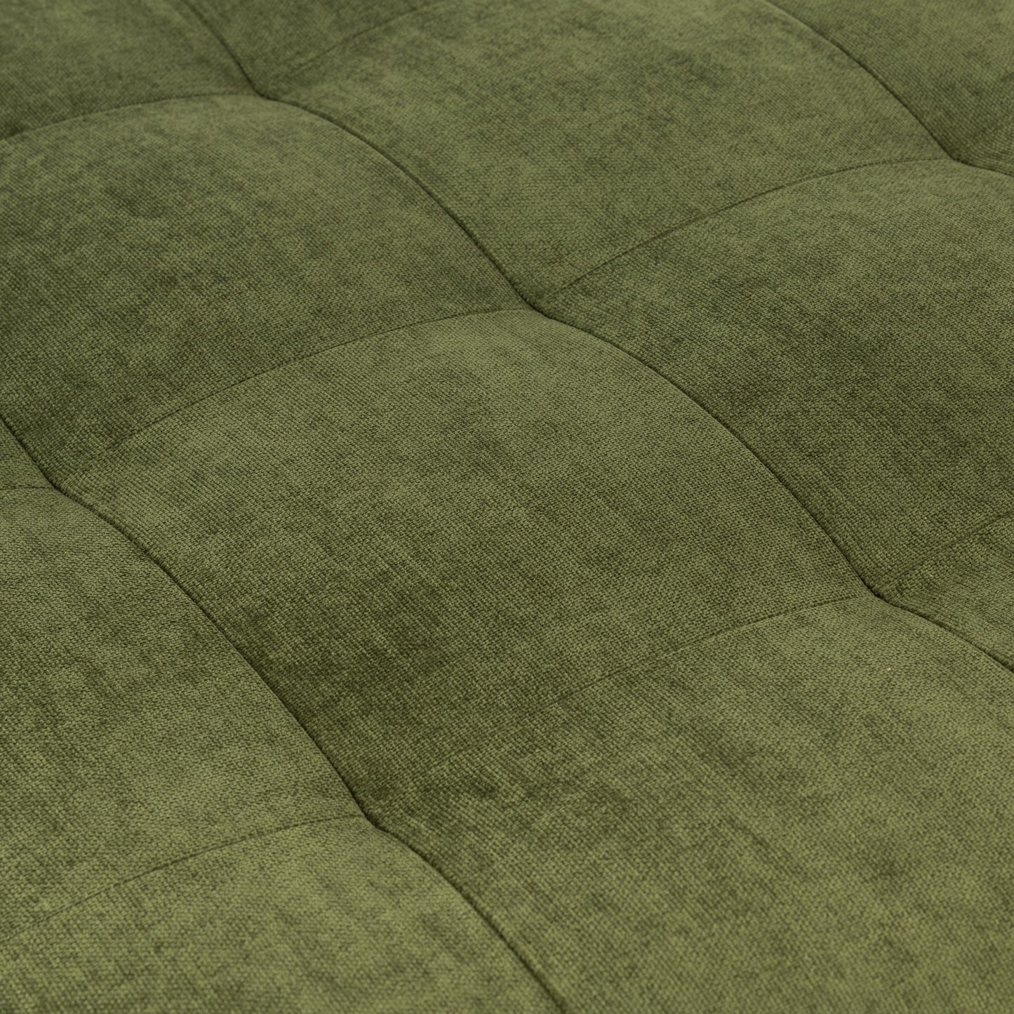 Poly & BARK Napa Velvet Ottoman – Square Upholstered Velvet Accent Piece with Elegant Turned Wood Legs – Luxe Footrest or Extra Seating for Living Room, Bedroom, Lounge or Reading Nook