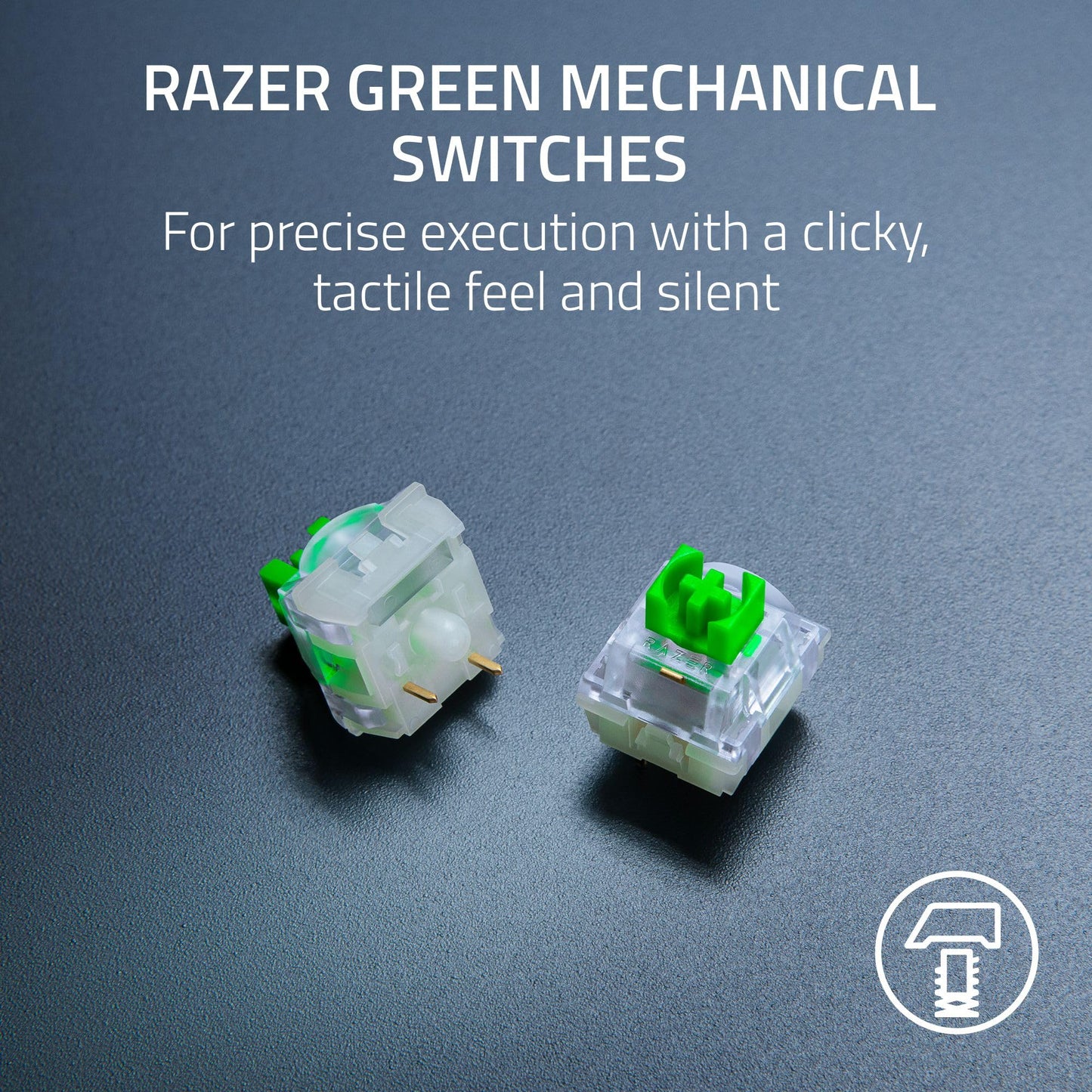 Razer BlackWidow V4 X Mechanical Gaming Keyboard: Yellow Switches Linear & Silent - 6 Macro Keys - Chroma RGB - Doubleshot ABS Keycaps - Roller & Media Keys - Snap Tap