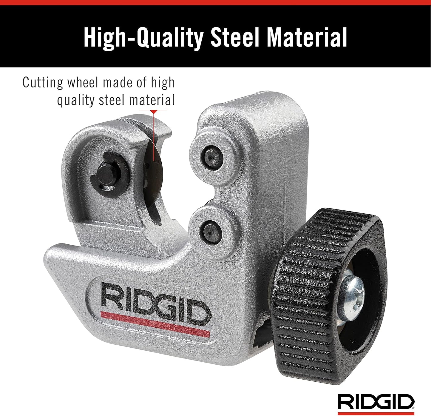 Ridgid - CC247 RIDGID 40617 Model 101 Close Quarters Tubing Cutter, 1/4-inch to 1-1/8-inch Tube Cutter Silver