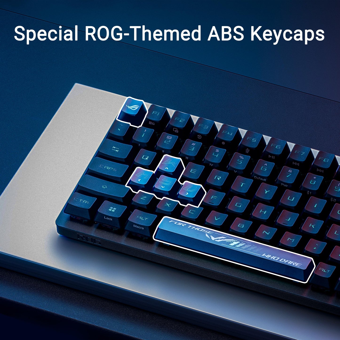ASUS ROG Strix Scope II 96 Wireless Mechanical Gaming Keyboard – 96% Full-Size, Tri-Mode Connectivity, Hot Swappable Pre-lubed ROG NX Snow Linear Switches, PBT Keycaps, RGB, PC/Mac Support-Black