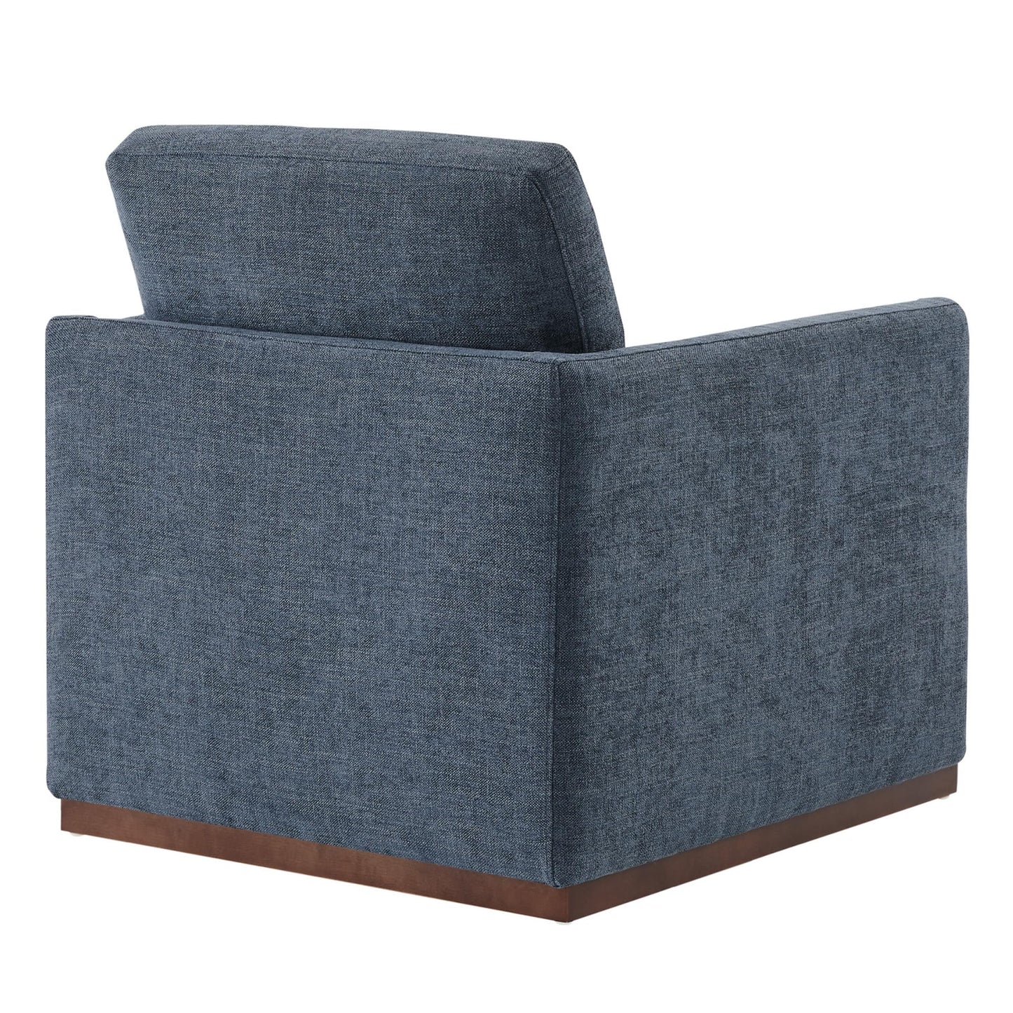 CHITA Genuine Leather Swivel Accent Chair, FSC Certified Mid Century Modern Arm Chair for Living Room and Bedroom, Fully Assembled, Saddle