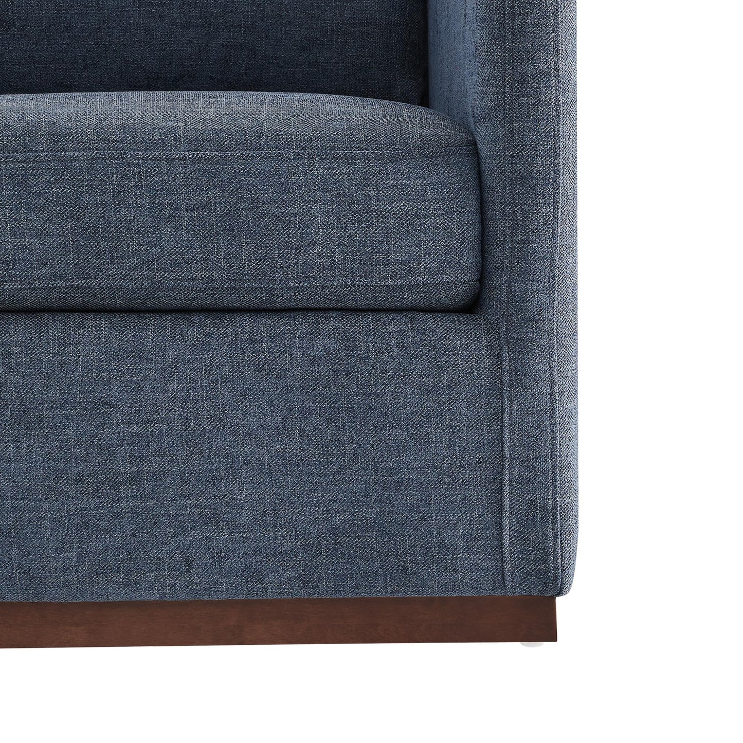 CHITA Genuine Leather Swivel Accent Chair, FSC Certified Mid Century Modern Arm Chair for Living Room and Bedroom, Fully Assembled, Saddle