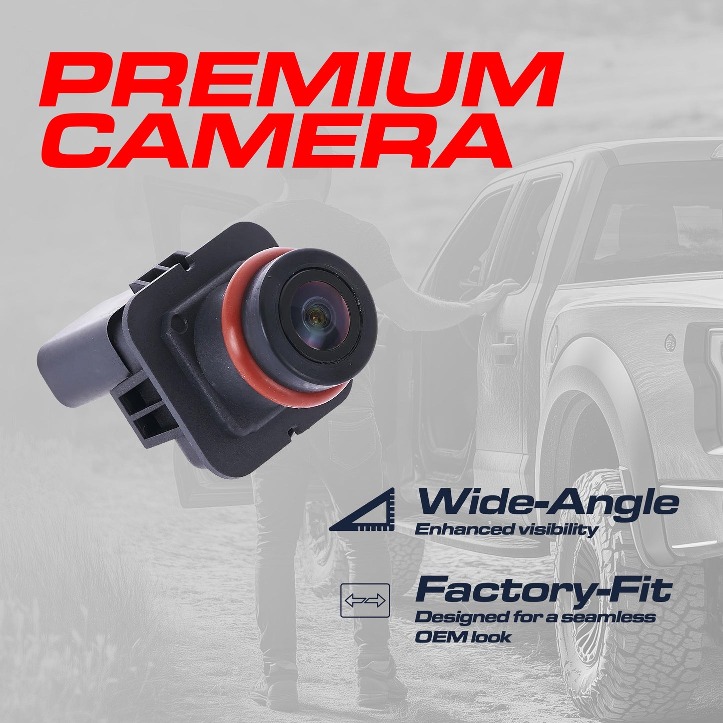 Ford Taurus, Taurus Sho, Taurus Police Model (2013-2019) OEM Replacement Backup Camera OE Part # DG1Z-19G490-A, EG1Z-19G490-A