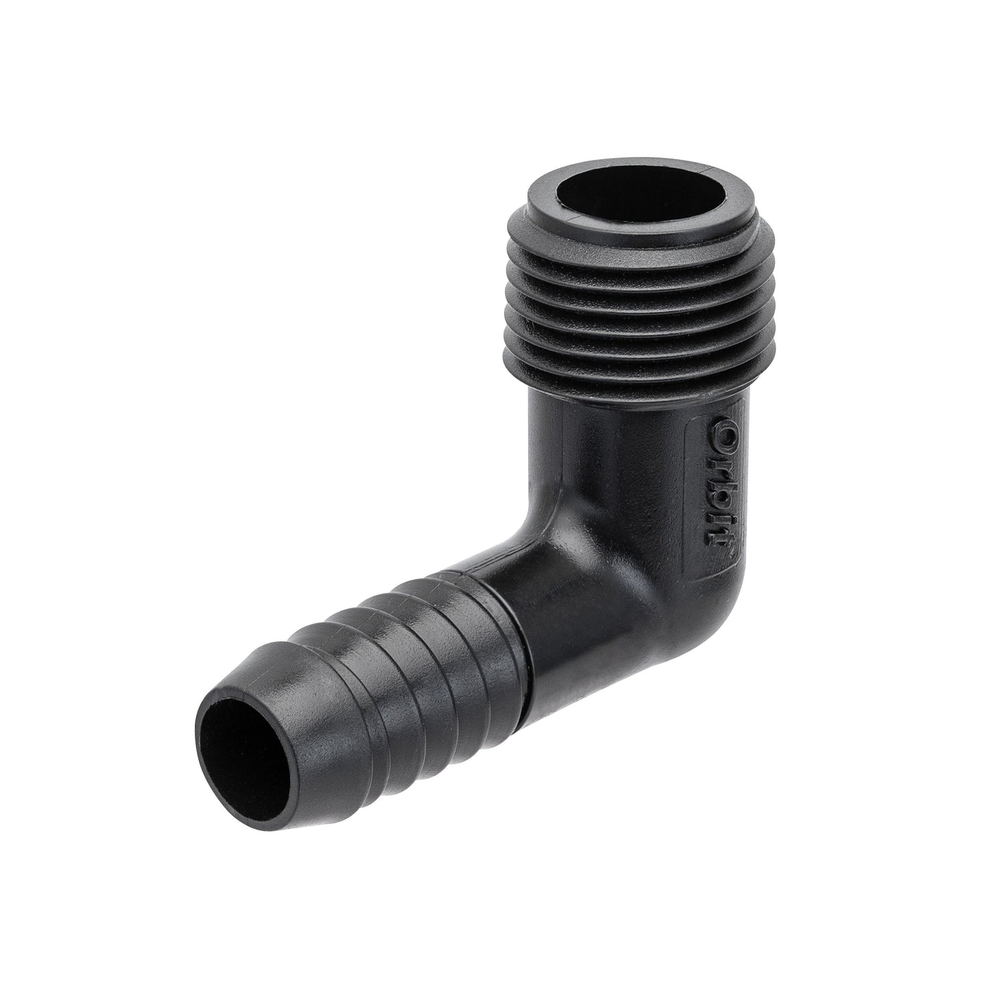Orbit 94359 1/2" MPT x 1/2" Barb Riser Flex Pipe Elbow 94359