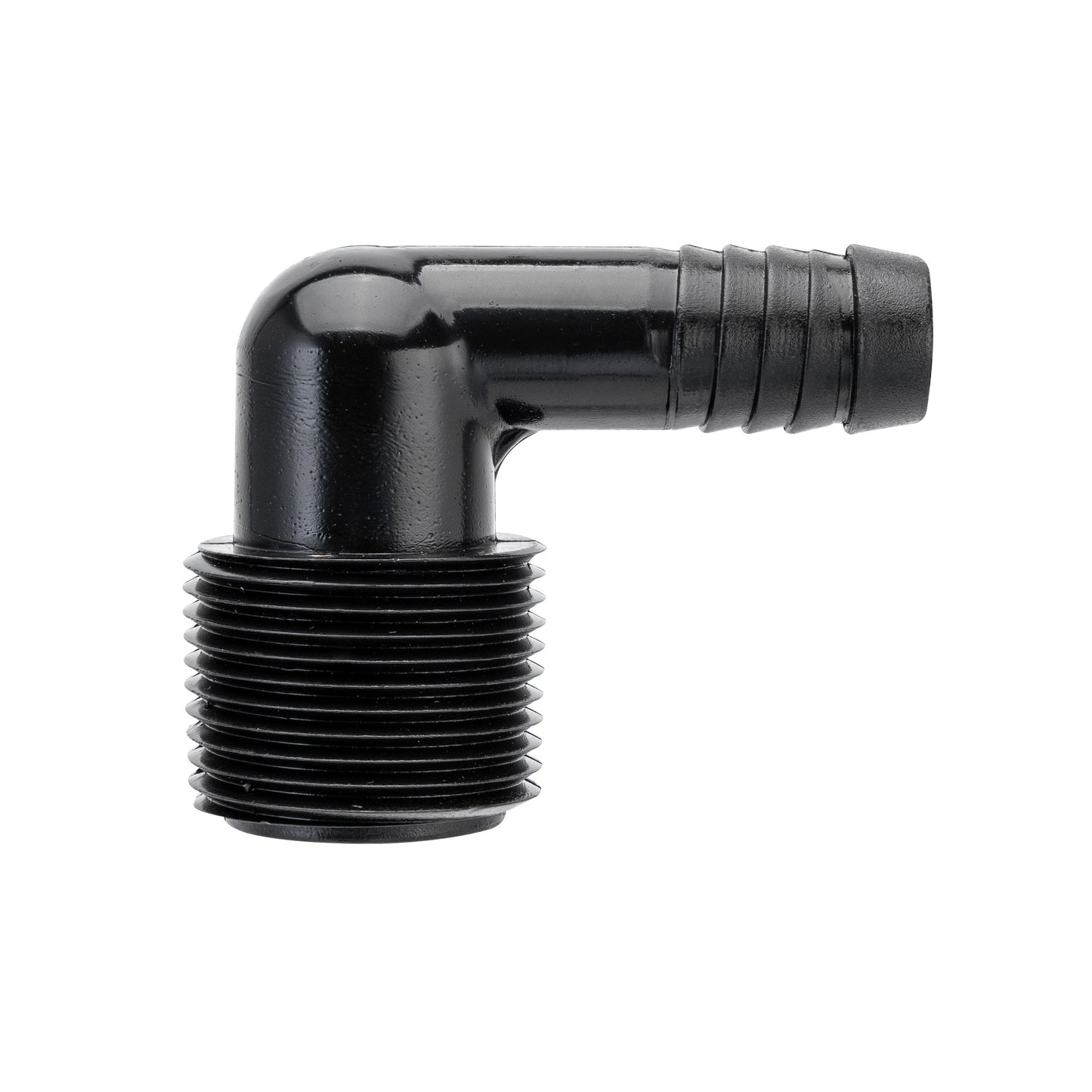 3/4" MPT x 1/2" Barb Riser Flex Pipe Elbow 94360