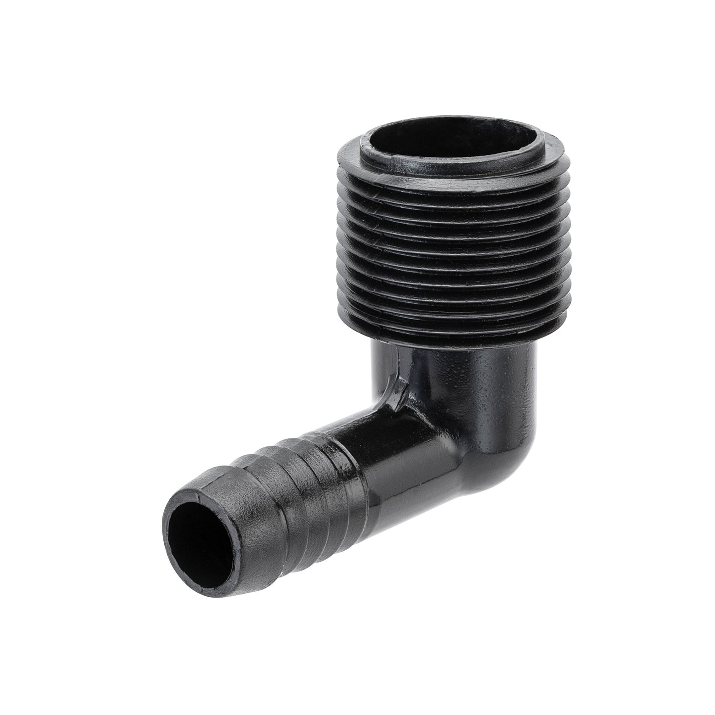 3/4" MPT x 1/2" Barb Riser Flex Pipe Elbow 94360