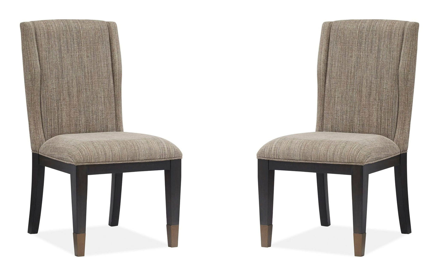 Ryker - Upholstered Host Side Chair (Set of 2) - Homestead Brown