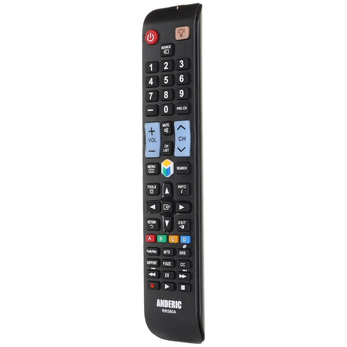 Anderic Substitute For One For All URC1910 for Samsung 1-Device Universal Remote Control [RR580A]