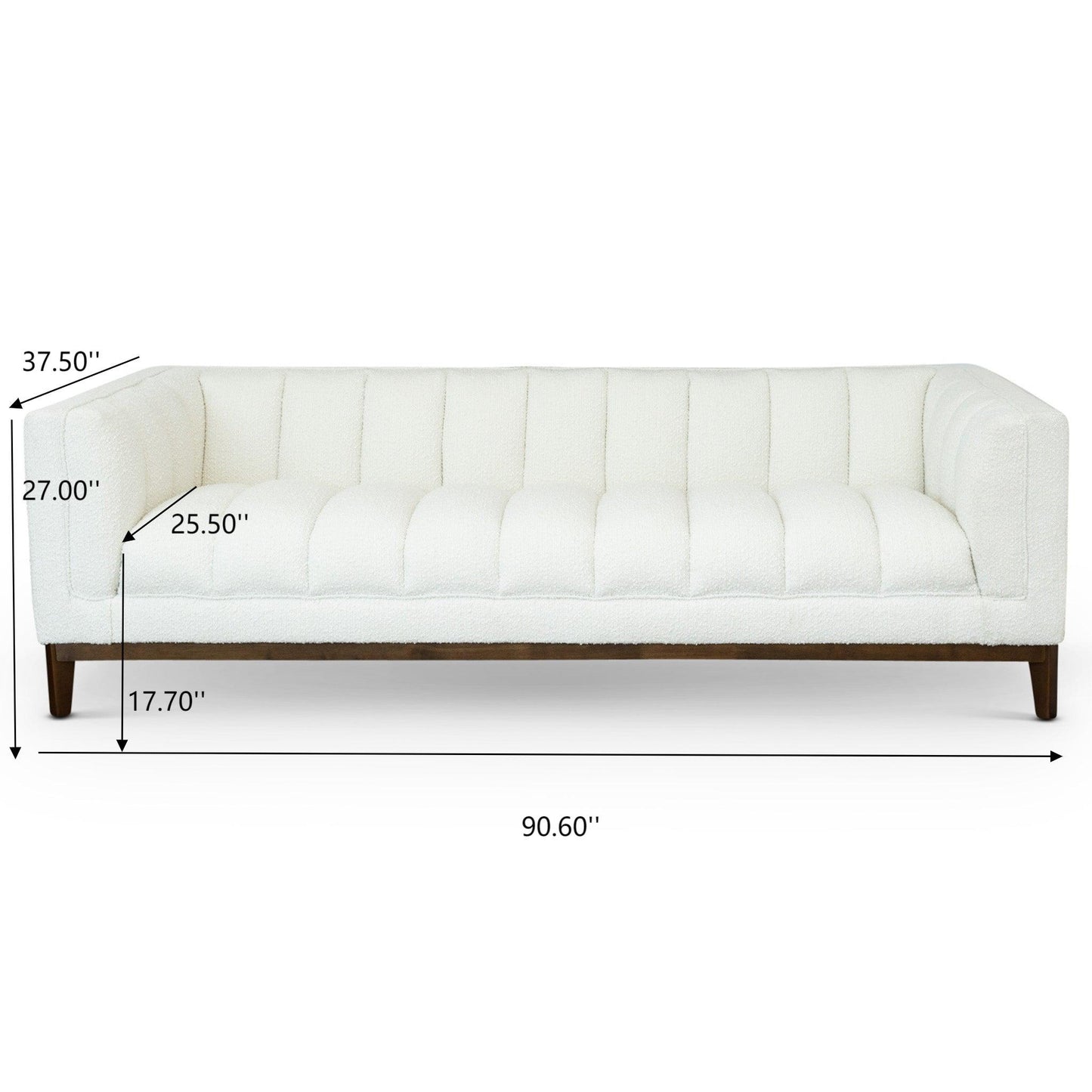 Melissa - Mid Century Modern Sofa