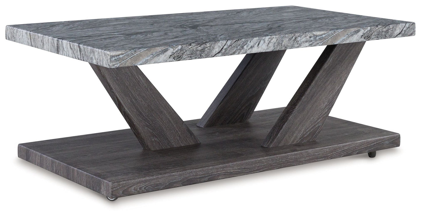 Bensonale - Occasional Table Set (Set of 3) - Brown / Gray