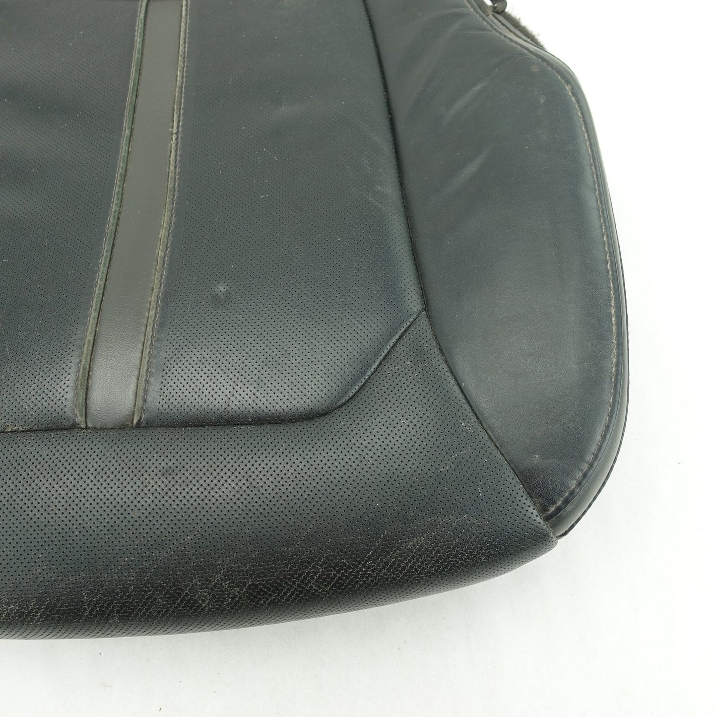 2015 16 Ford F150 Platinum Passenger Seat Bottom Cushion Leather Black Vented