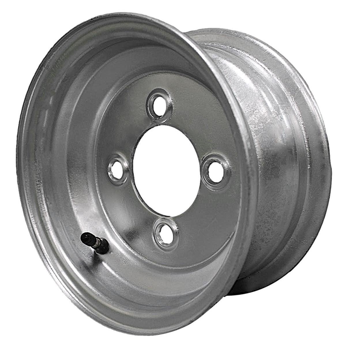 8x3.75 4@4-2.83-0.06OS Galvanized (Set of 4)