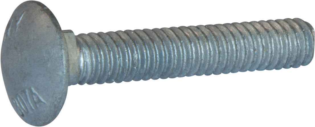 3/8-16 x 5 A307 Grade A Carriage Bolt Hot Dipped Galvanized