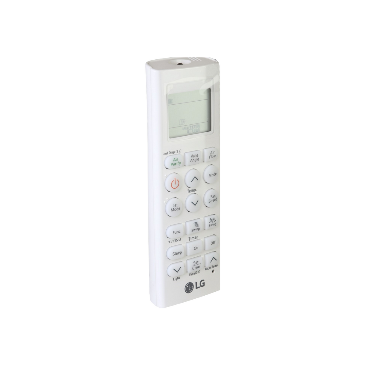 LG AKB76038102 Ceiling Cassette Single Zone Multi Air Conditioner Remote Control | LCD Display | Thermostatic - AKB76038102 [AKB73315601]