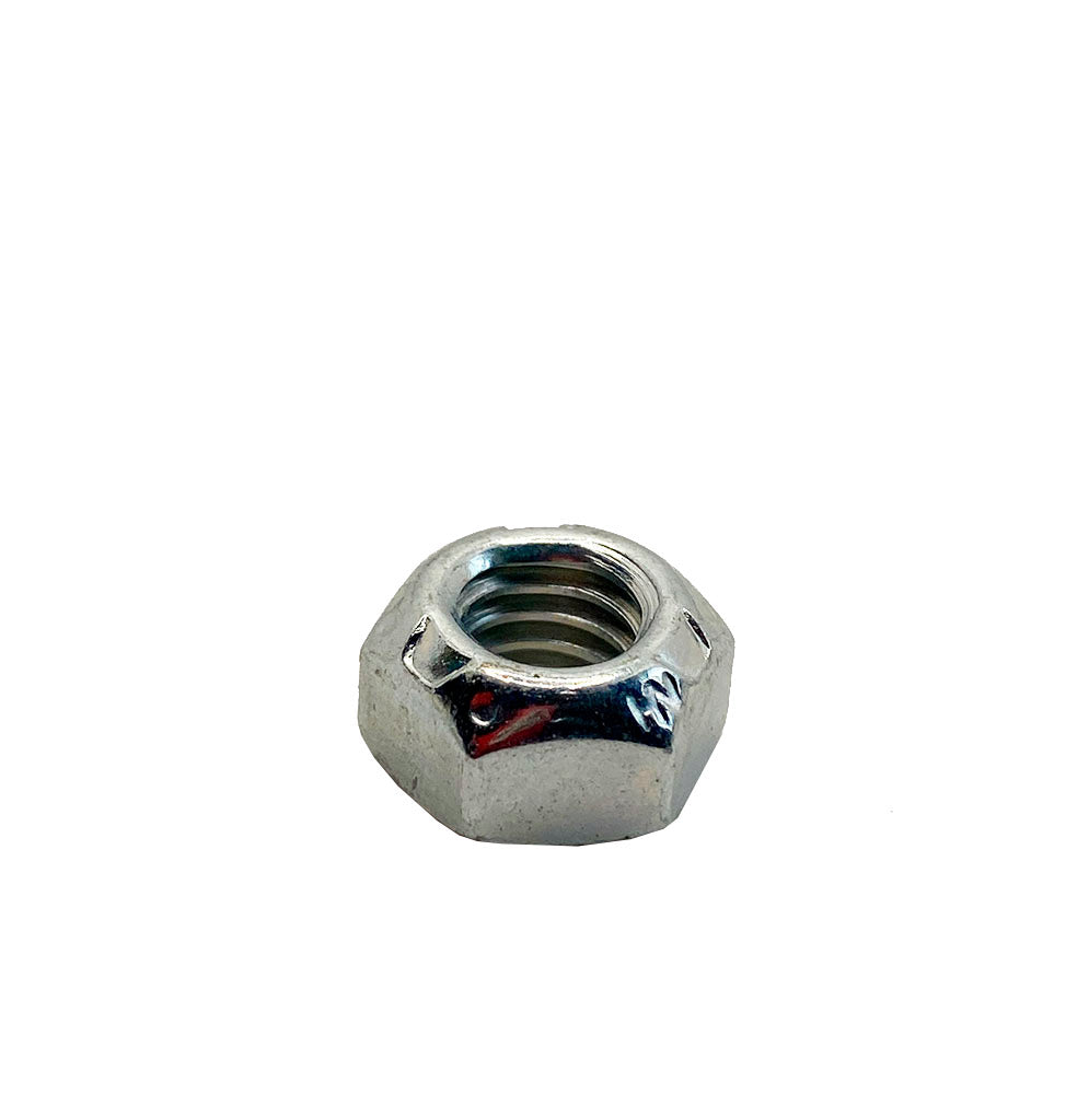 5/16-24in UNF Grade C Prevailing Torque All Steel Lock Nut Zinc Plated
