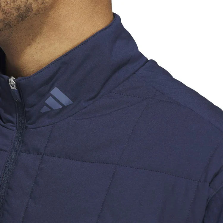 Adidas Ultimate365 Quilted DWR Half Zip Pullover