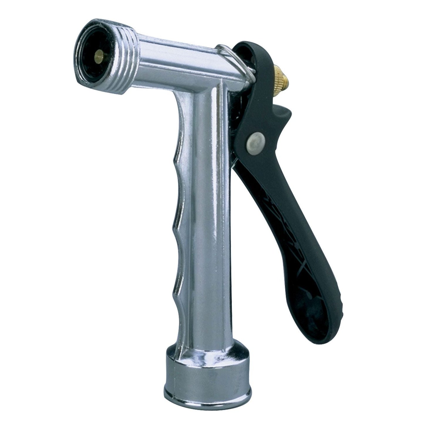 Adjustable-Spray Zinc Rear Trigger Watering Nozzle 58094