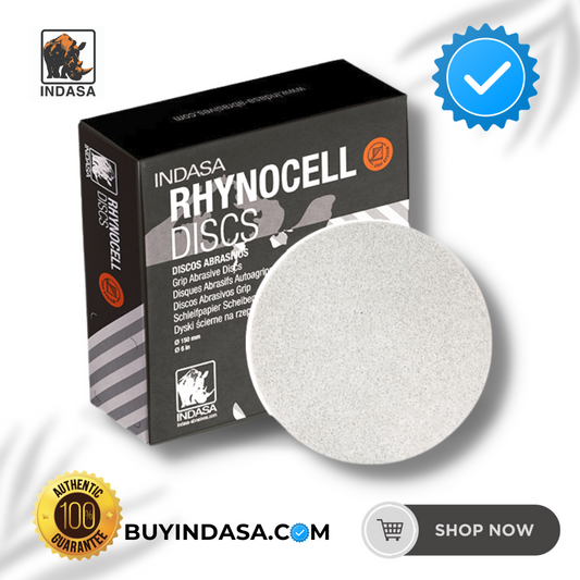 Indasa 3" Foam Polishing Discs – Rhynocell MF3000, 3000 Grit (552586)