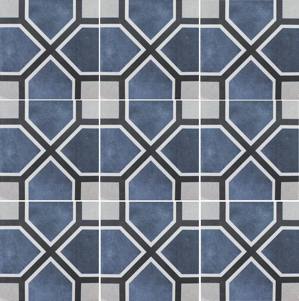 Aquatica Antonette Porcelain Pool Tile 6"x6" - Fleur Collection