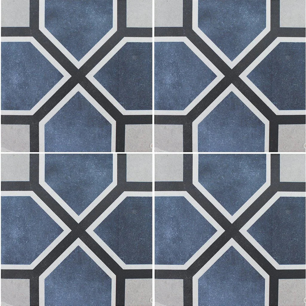 Aquatica Antonette Porcelain Pool Tile 6"x6" - Fleur Collection
