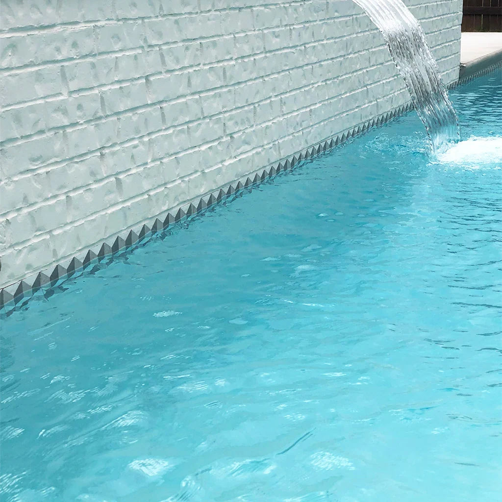 Aquatica Brina Directional Pattern Porcelain Pool Tile 6"x6" - Fiore Collection