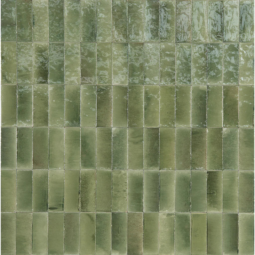 Aquatica Giada Glossy Porcelain Pool Tile 3"x8" - Gleeze Collection