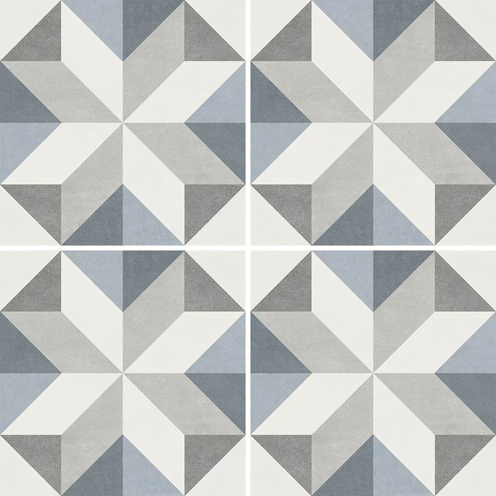 Aquatica Gina Directional Pattern Porcelain Pool Tile 6"x6" - Fiore Collection