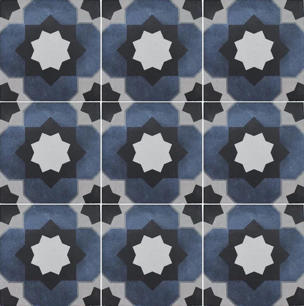 Aquatica Janette Porcelain Pool Tile 6"x6" - Fleur Collection