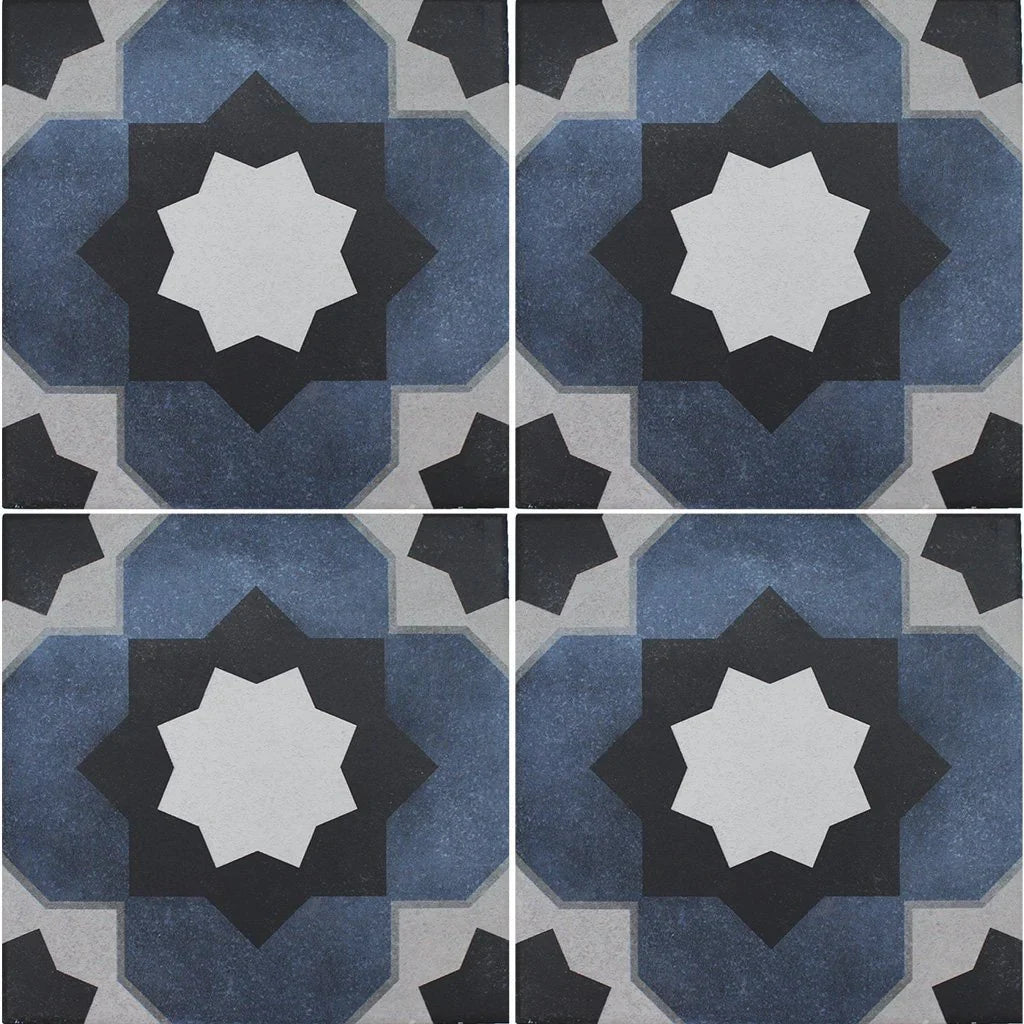 Aquatica Janette Porcelain Pool Tile 6"x6" - Fleur Collection