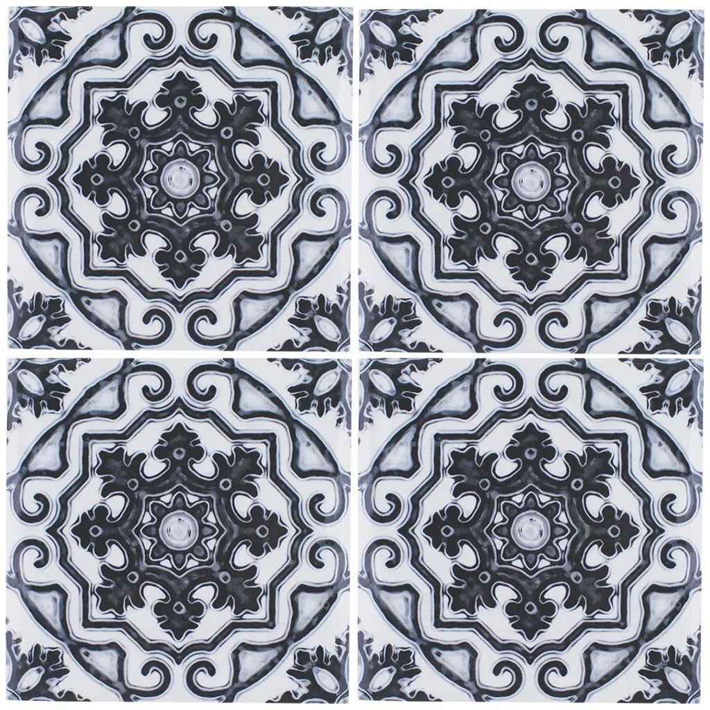Aquatica Maioliche 12 Porcelain Pool Tile 6"x6" - Maioliche Collection