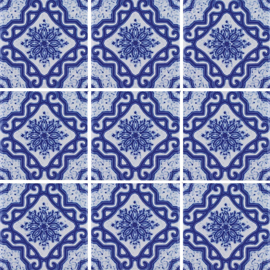Aquatica Maioliche 18 Porcelain Pool Tile 6"x6" - Maioliche Collection