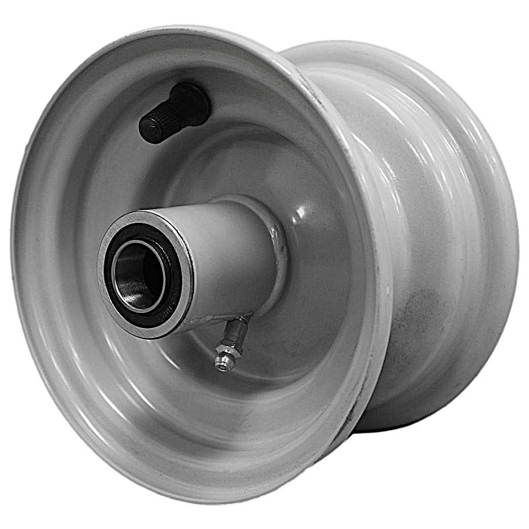 Antego 5x3 Dark-Gray Mower Wheel, 4.88-Inch Hub, Single
