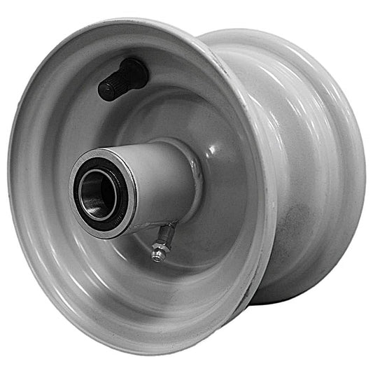 Antego 5x3 Dark-Gray Mower Wheel, 4.88-Inch Hub, Single