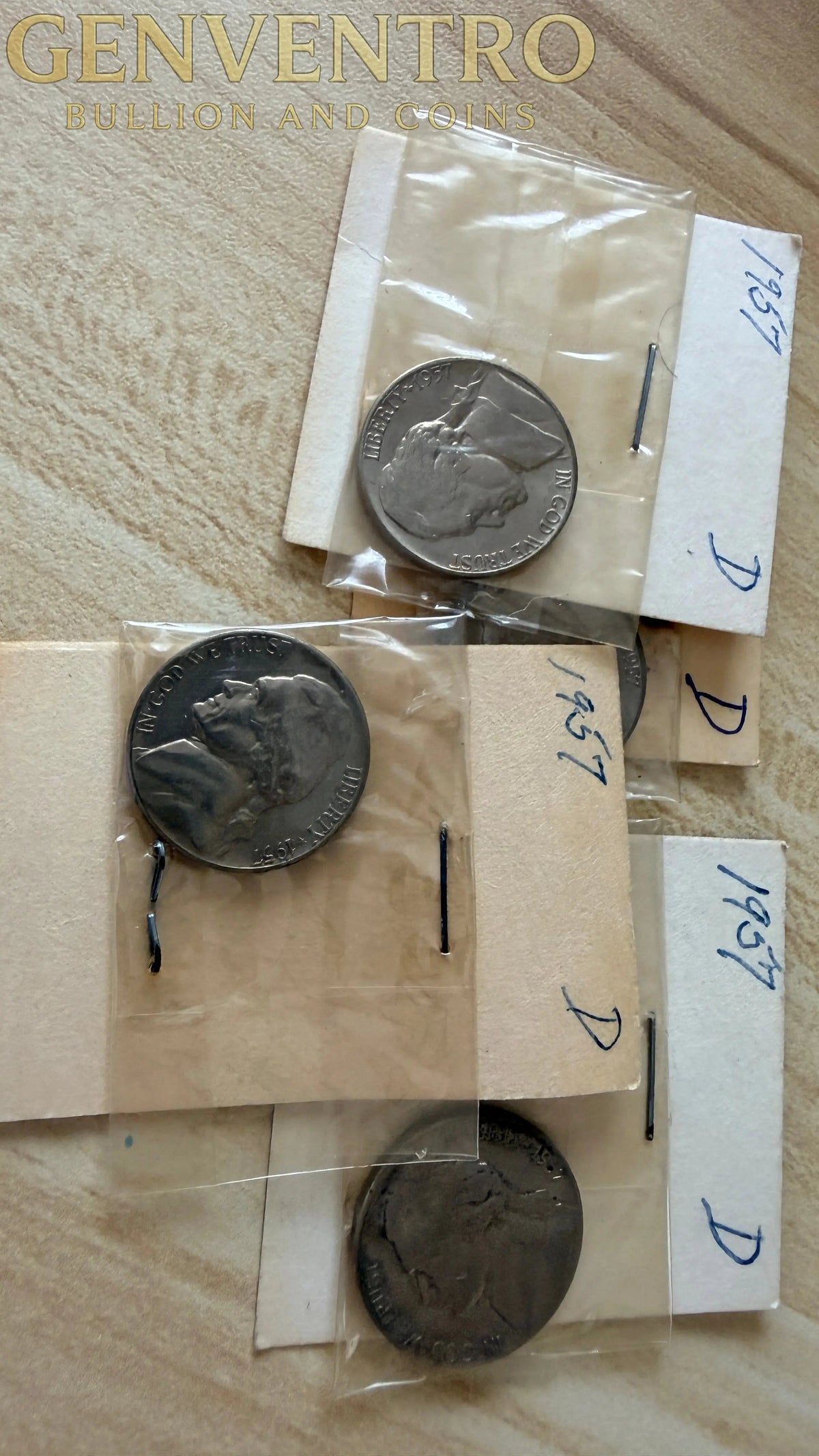 1957-D Jefferson Nickel BU