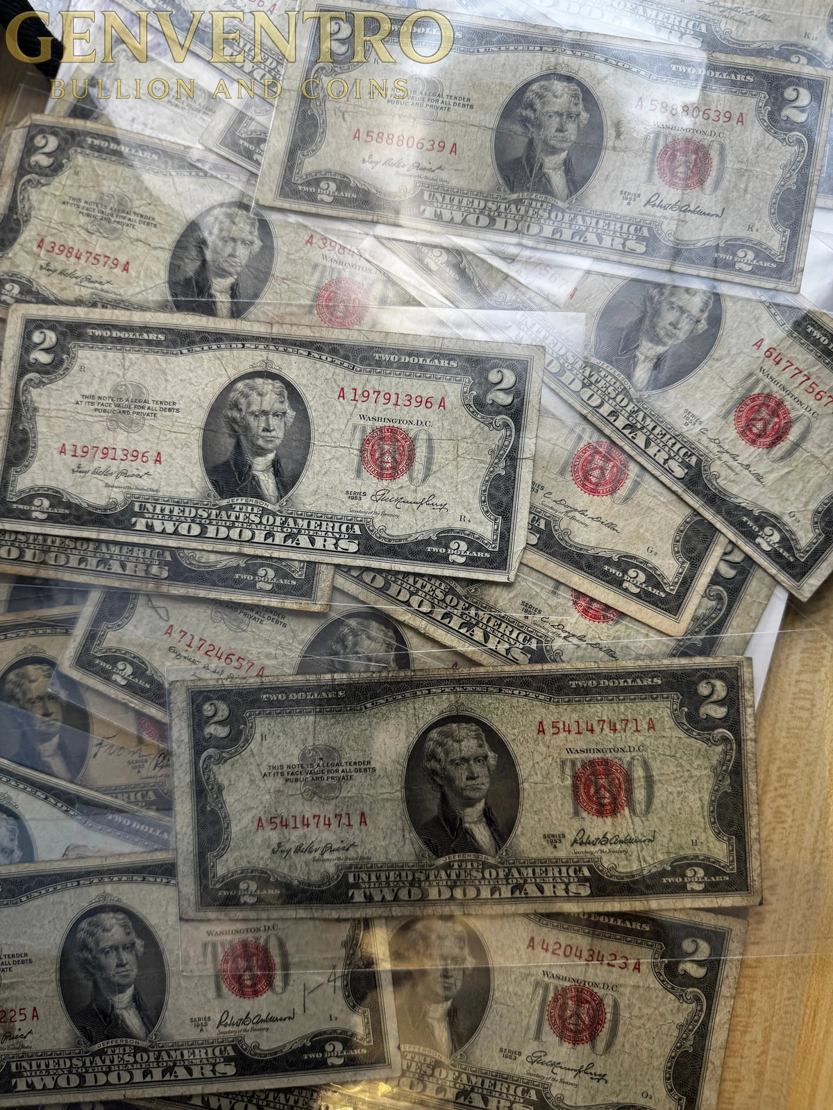 1953 $2 Red Seal United States Note