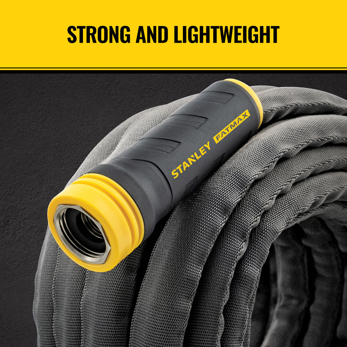 Stanley 100 ft x 5/8" Fabric Hose w/Swivel Coupling BDS90131