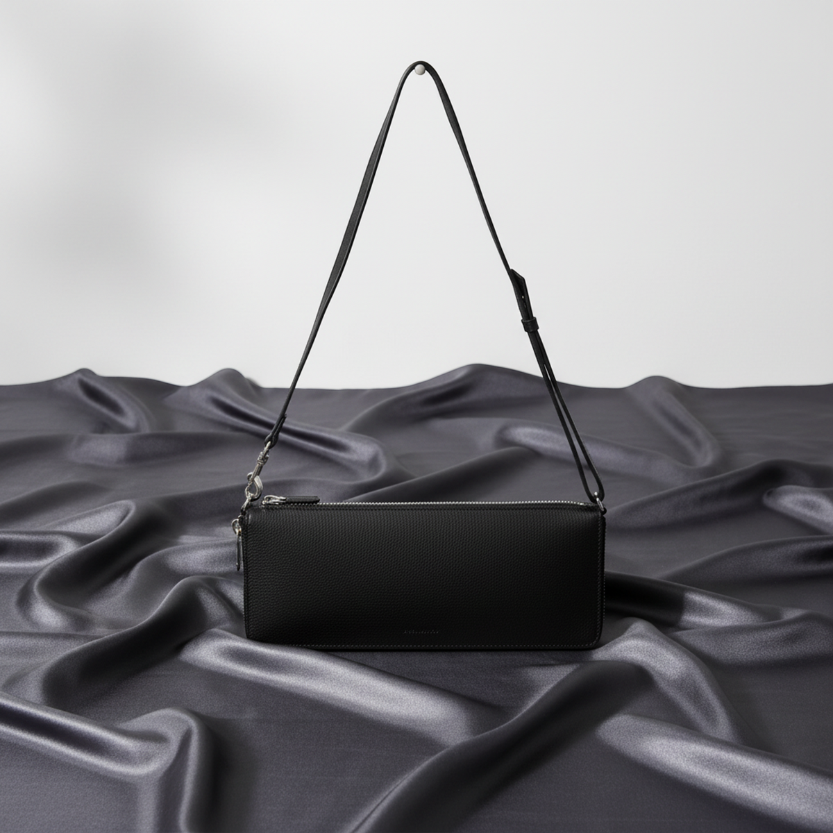 Balenciaga Leash Clutch · Leather