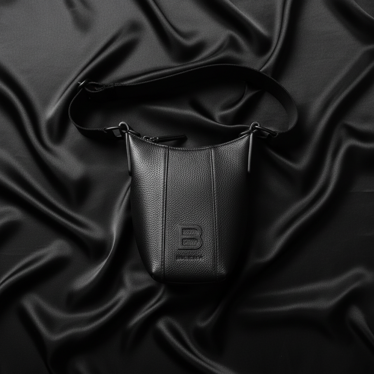 Balenciaga Hourglass · Leather Pouch
