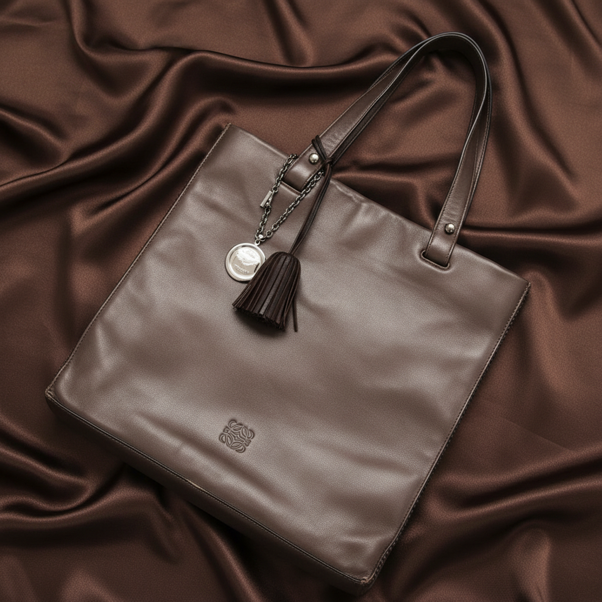 Loewe Anagram · Nappa Leather Tote