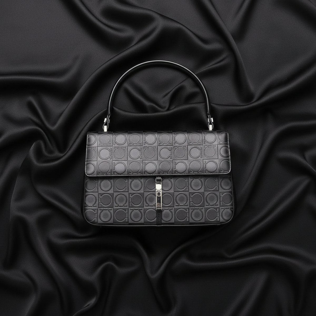 Salvatore Ferragamo Gancini · Embossed