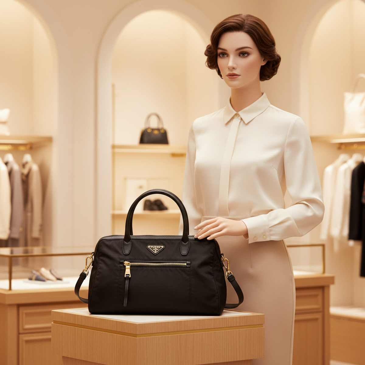 Prada Tessuto · Nylon & Leather