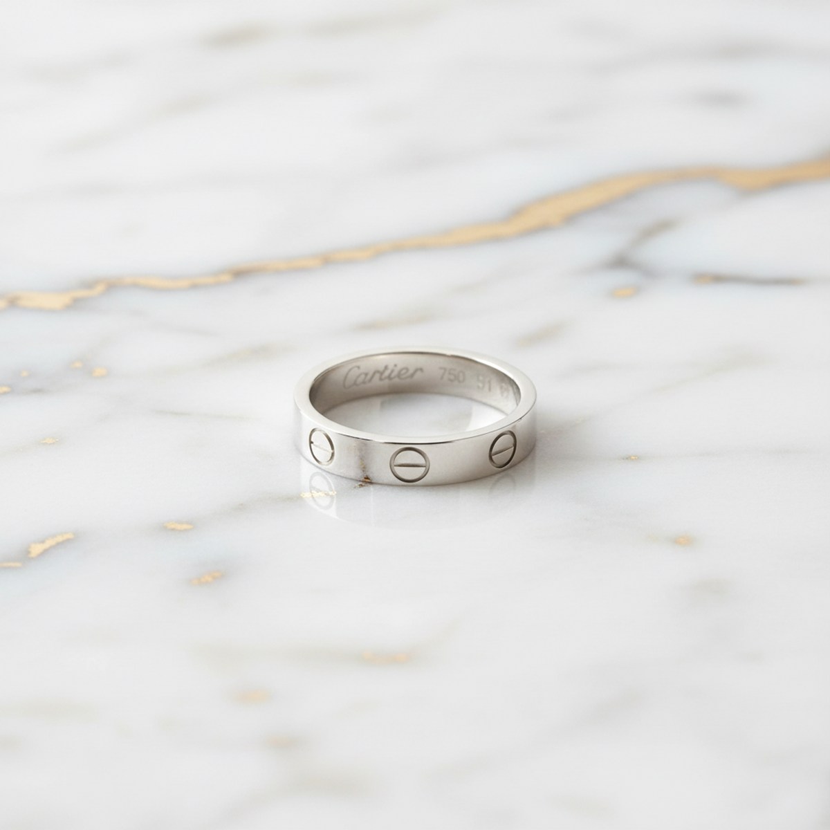 Cartier Mini Love · 18K White Gold