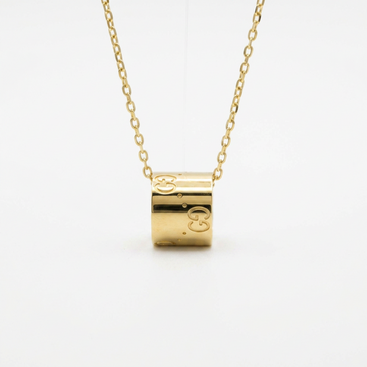 Gucci Icon Necklace · 18K Yellow Gold