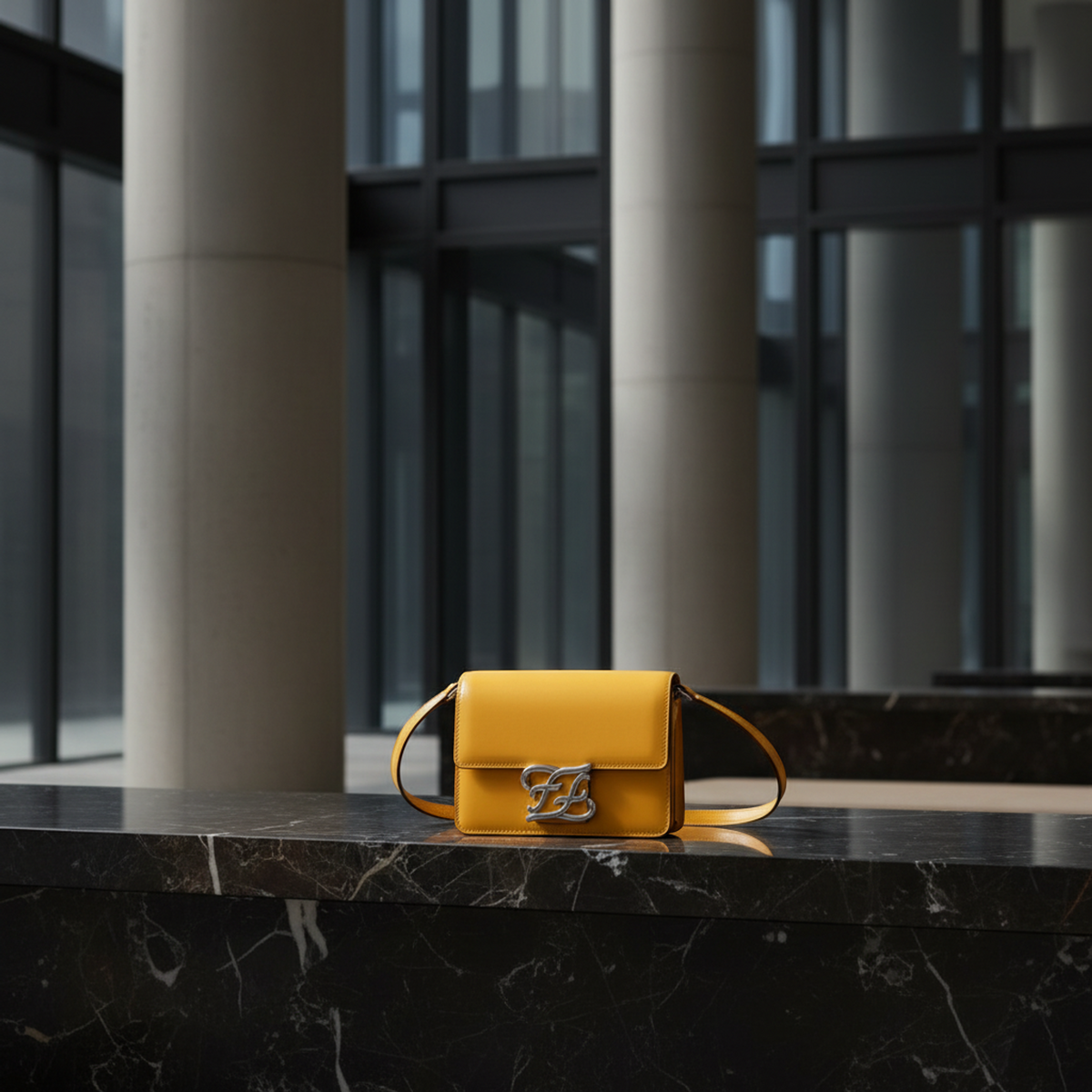 Fendi Calligraphy · Patent Leather