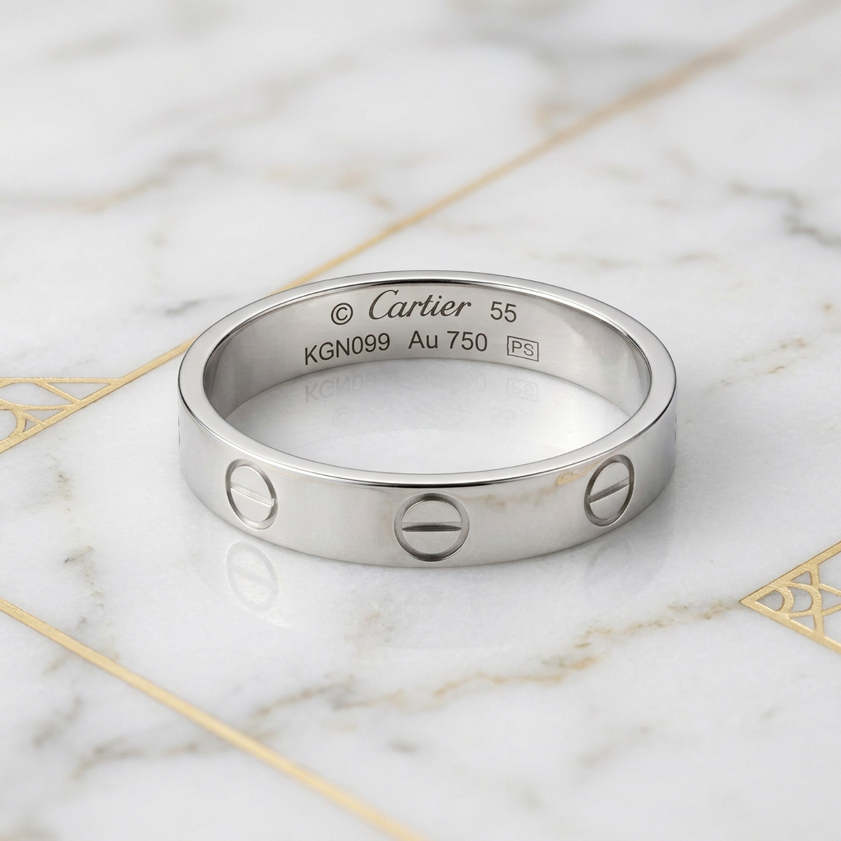 Cartier Mini Love · 18K White Gold