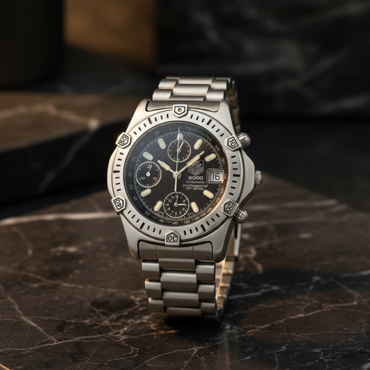 Tag Heuer 2000 · Chronograph · Steel · Automatic