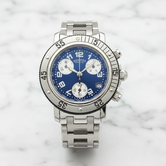 Hermès Clipper Diver · Steel · Chronograph
