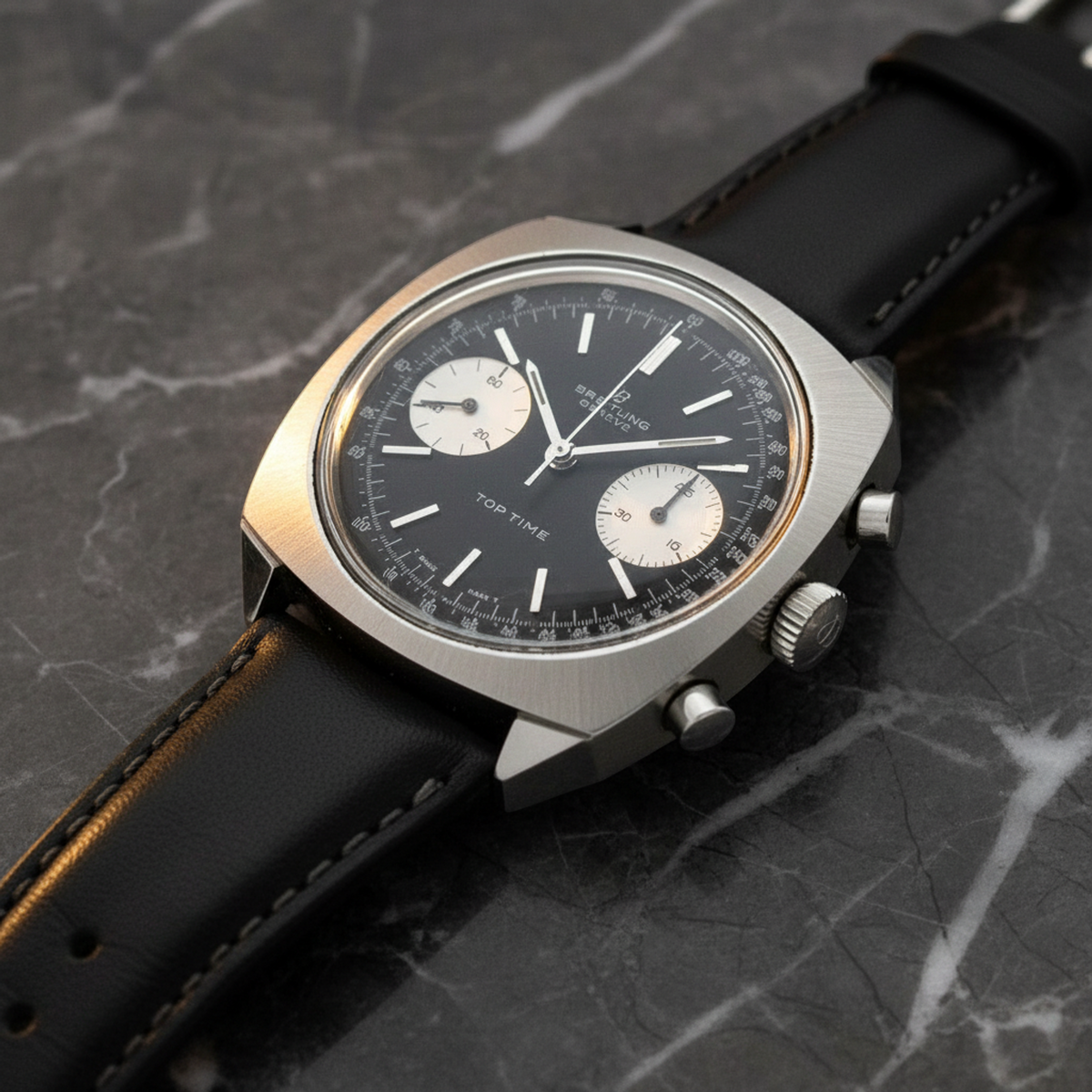 Breitling Top Time · Steel · Manual Wind