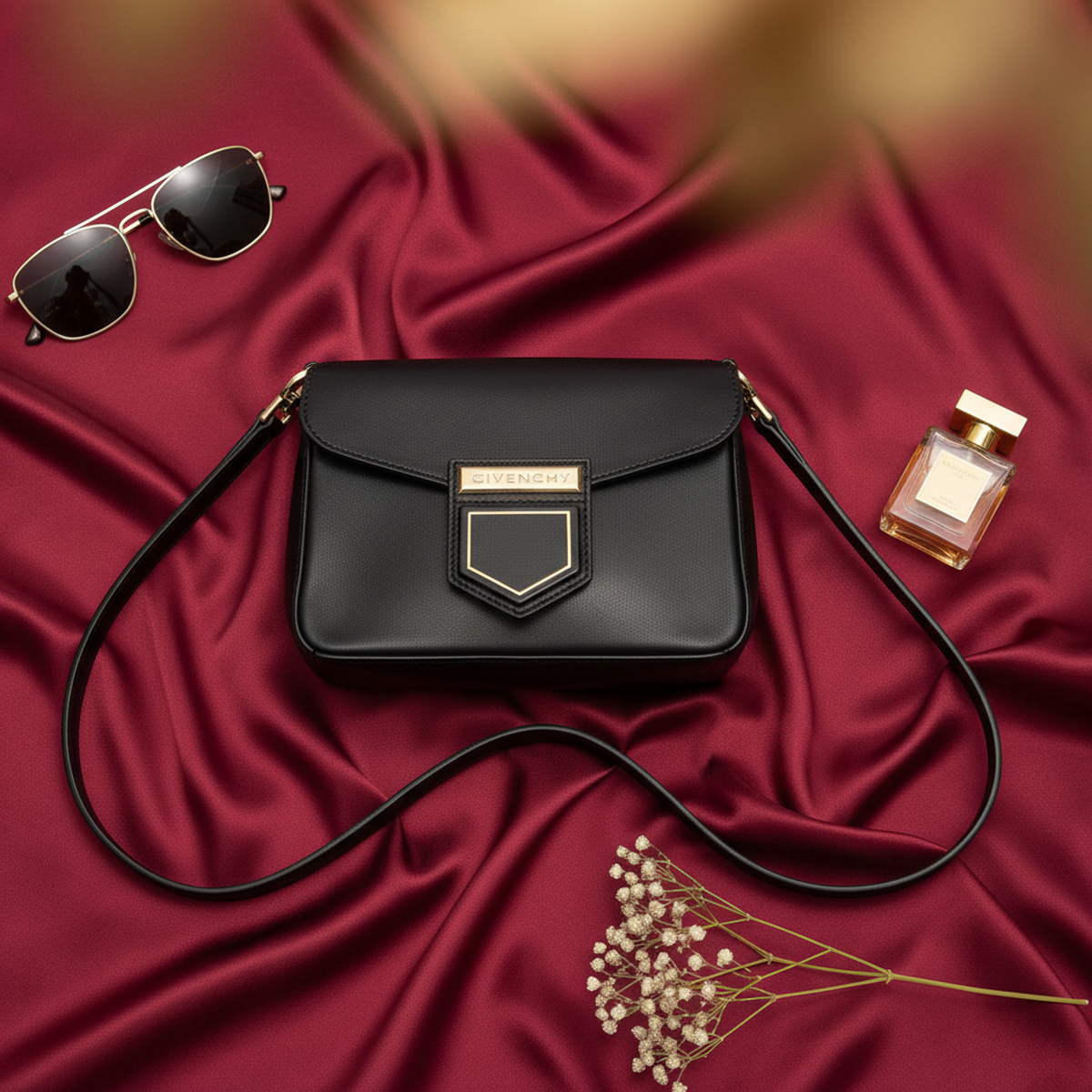 Givenchy Nobile · Leather Shoulder Bag